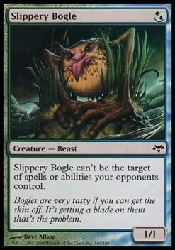 Wizards Of The Coast Magic: Eventide 160: Slippery Bogle - Foil