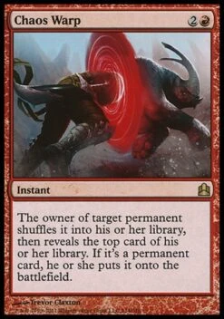 Wizards Of The Coast Magic: Commander 114: Chaos Warp