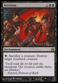 Wizards Of The Coast Magic: Commander 072: Attrition