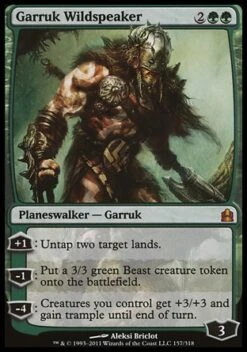 Wizards Of The Coast Magic: Commander 157: Garruk Wildspeaker
