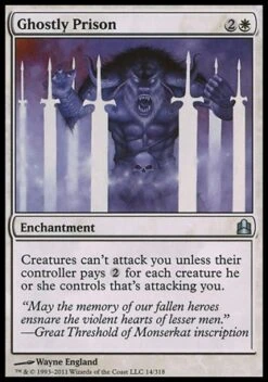 Wizards Of The Coast Magic: Commander 014: Ghostly Prison