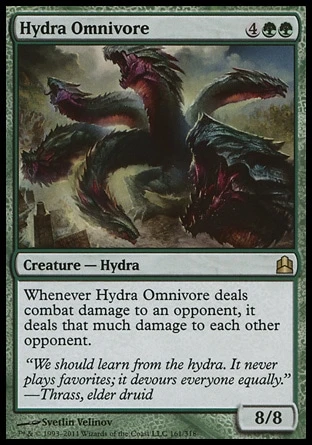 Wizards Of The Coast Magic: Commander 161: Hydra Omnivore 3 Wizards Of The Coast Magic: Commander 161: Hydra Omnivore