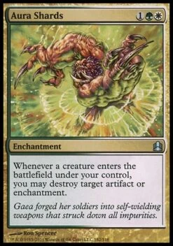 Wizards Of The Coast Magic: Commander 182: Aura Shards