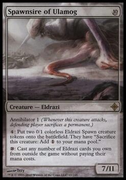 Wizards Of The Coast Magic: Rise Of The Eldrazi 011: Spawnsire Of Ulamog