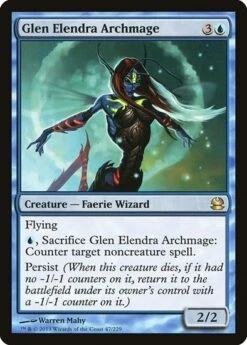Wizards Of The Coast MTG: Modern Masters 047: Glen Elendra Archmage
