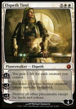 Wizards Of The Coast Magic: Scars Of Mirrodin 006: Elspeth Tirel