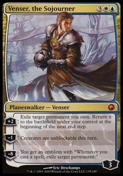 Wizards Of The Coast Magic: Scars Of Mirrodin 135: Venser, The Sojourner