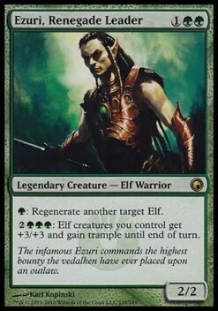 Wizards Of The Coast Magic: Scars Of Mirrodin 119: Ezuri, Renegade Leader