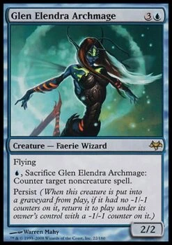 Wizards Of The Coast Magic: Eventide 022: Glen Elendra Archmage