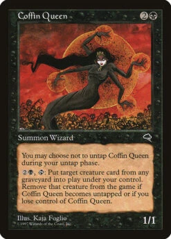 Wizards Of The Coast Magic: Tempest 114: Coffin Queen