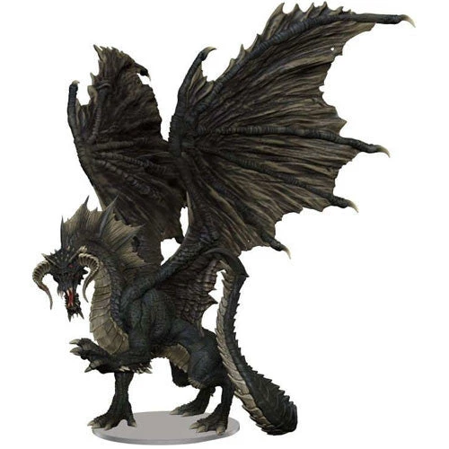 Wizards Of The Coast D&D Premium Painted Figure: Adult Black Dragon 9 Wizards Of The Coast D&D Premium Painted Figure: Adult Black Dragon - Image 7